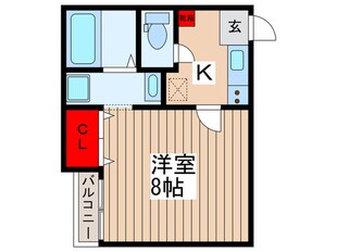 ヴィラ－ト七里の物件間取画像